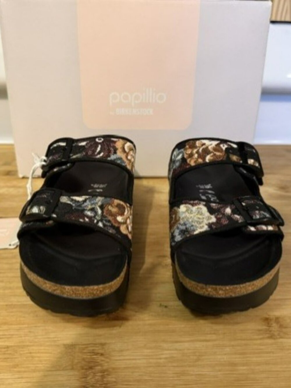 Birkenstock Arizona Brocade Flex Platform - Picture 3 of 16